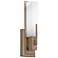 Possini Euro Midtown 15"H Burnished Brass LED Wall Sconce