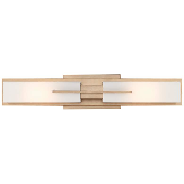 Image 4 Possini Euro Midtown 23 1/2 inch High Burnished Brass Bath Light Set of 2 more views