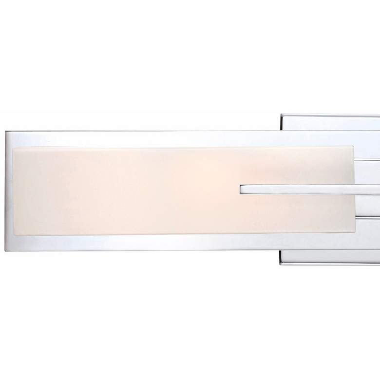 Image 4 Possini Euro Midtown 23 1/2" High Chrome Bath Light Set of 2 more views