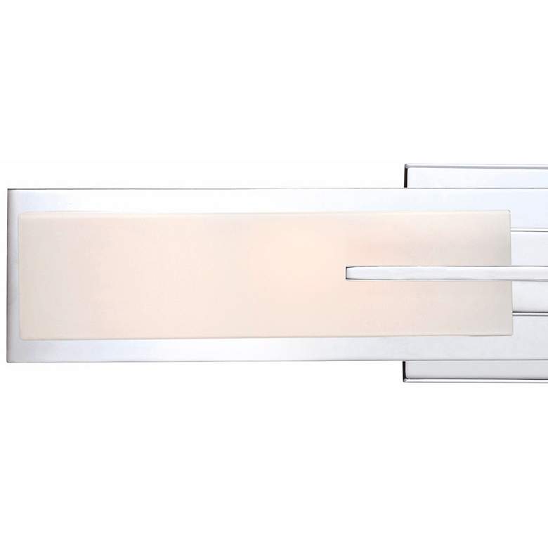 Image 4 Possini Euro Midtown 23 1/2 inch High Chrome Bath Light Set of 2 more views