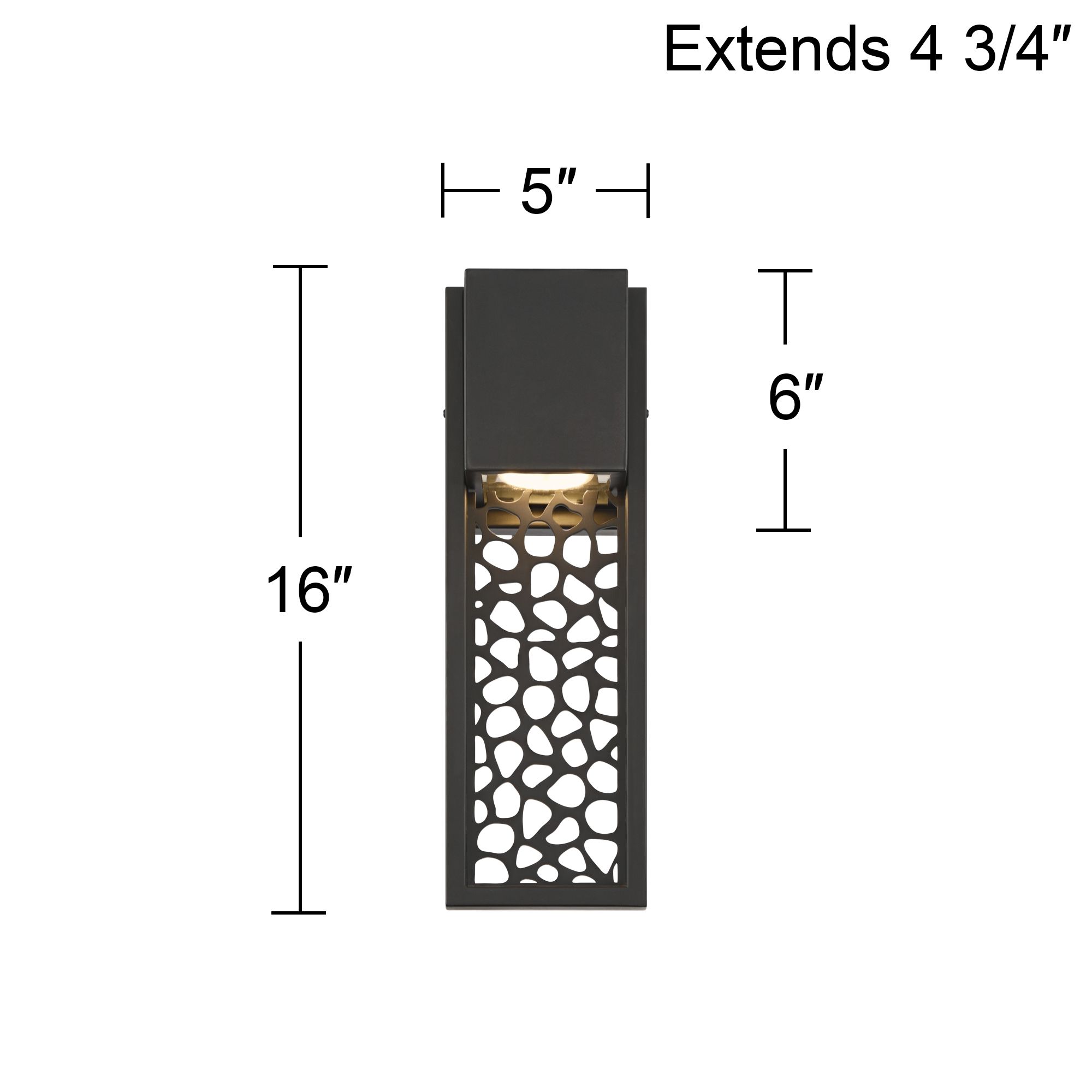 Watch A Video About the Possini Euro Miele Matte Black Outdoor LED Wall Light