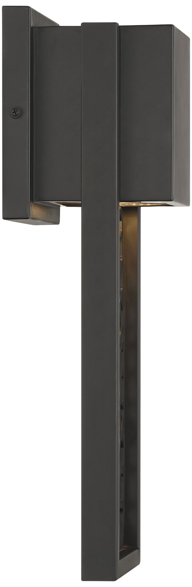 Possini Euro Miele 16" High Matte Black Wall Sconce Set of 2