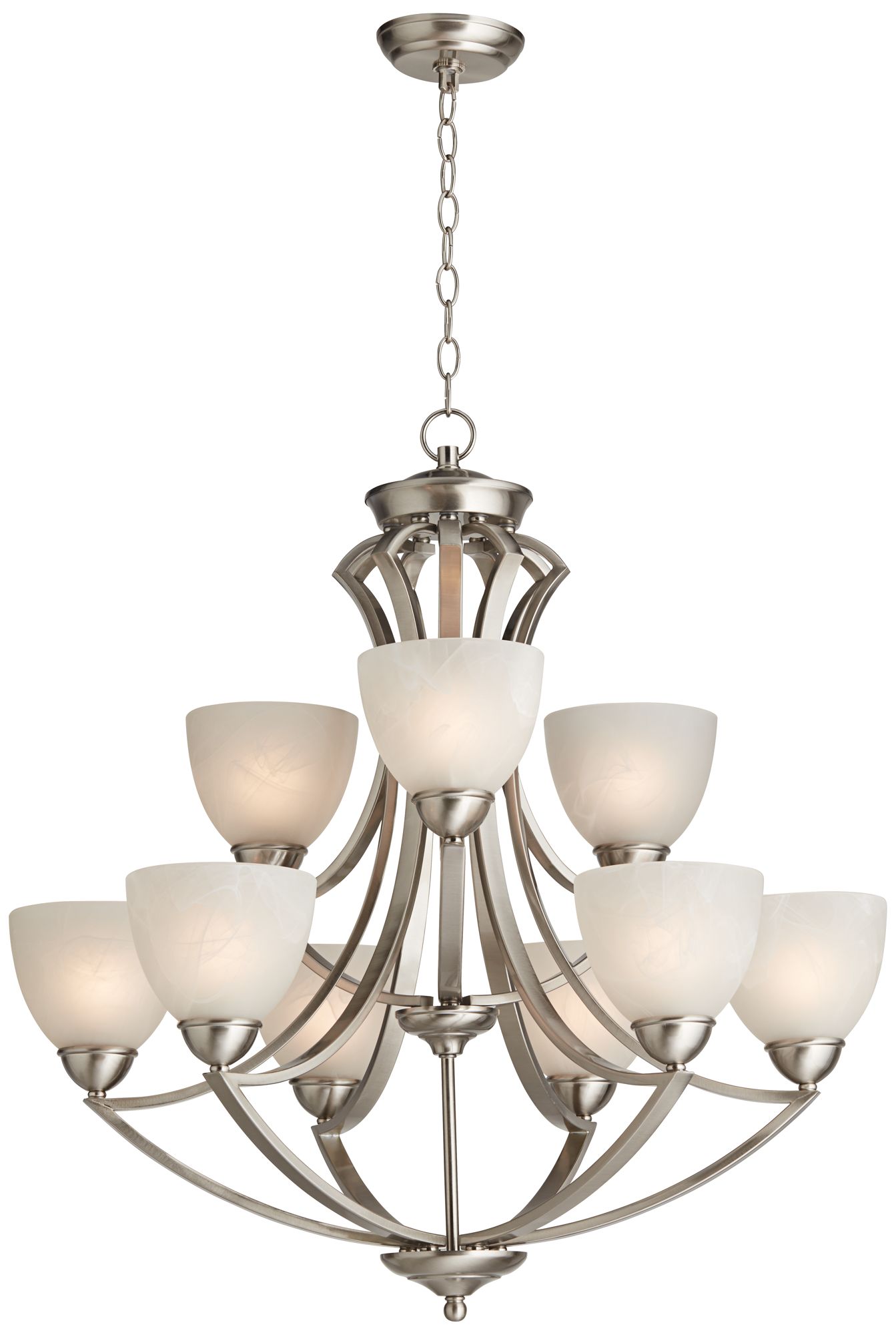 Milbury Nine Light Chandelier