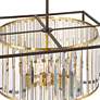 6_Possini Euro Milne 20" Wide Bronze and Burnished Brass 5-Light Pendant more views