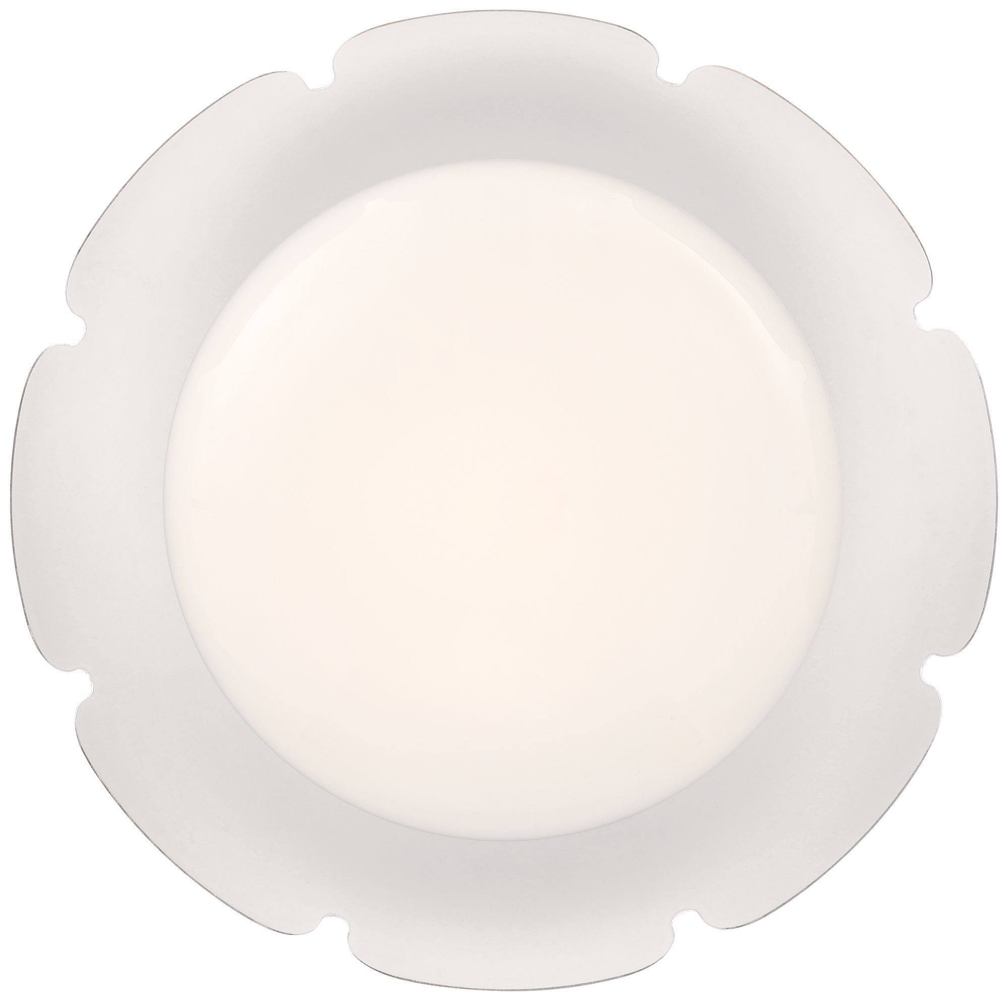 Possini Euro Mina 12" Wide Antique Brass Ceiling Light