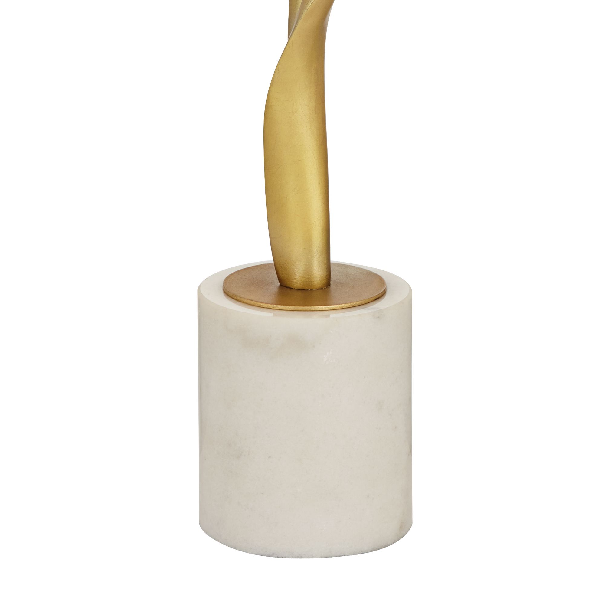 Image 6 Possini Euro Minerva 31 3/4" Marble and Gold Sculpture Table Lamp more views