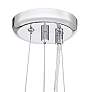 Possini Euro Mirabell 16" Wide Crystal LED Modern Drum Pendant