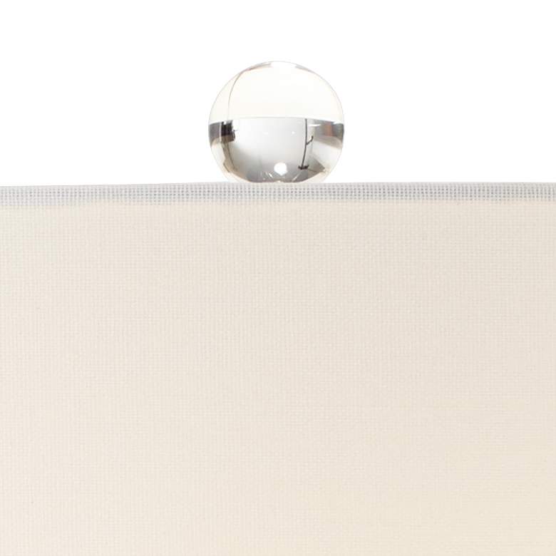 Image 3 Possini Euro Miriam 28 1/2" Modern Glass Table Lamp with USB Dimmer more views