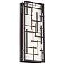 Thumbnail2 of Possini Euro Modern Lines 16 1/4" High Bronze LED Outdoor Wall Light