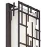 Thumbnail4 of Possini Euro Modern Lines 16 1/4" High Bronze LED Outdoor Wall Light more views