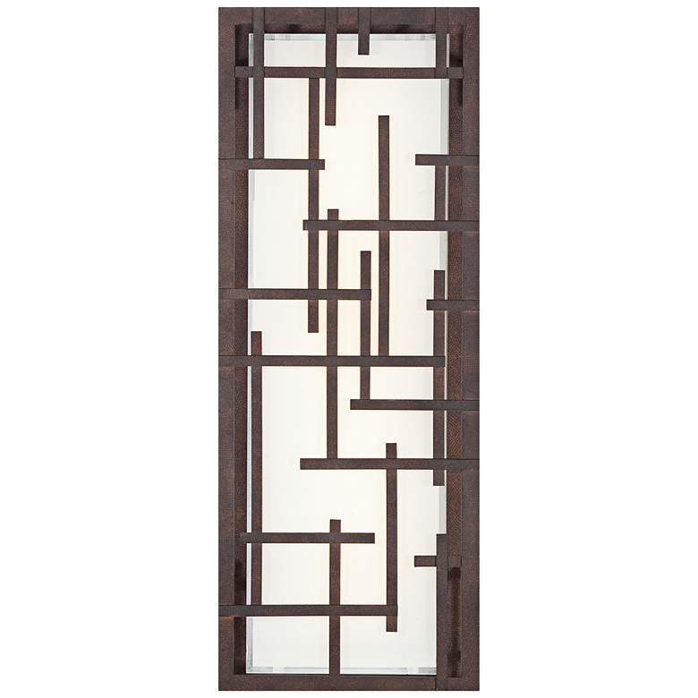 Image 5 Possini Euro Modern Lines 16 1/4" High Bronze LED Wall Sconce more views