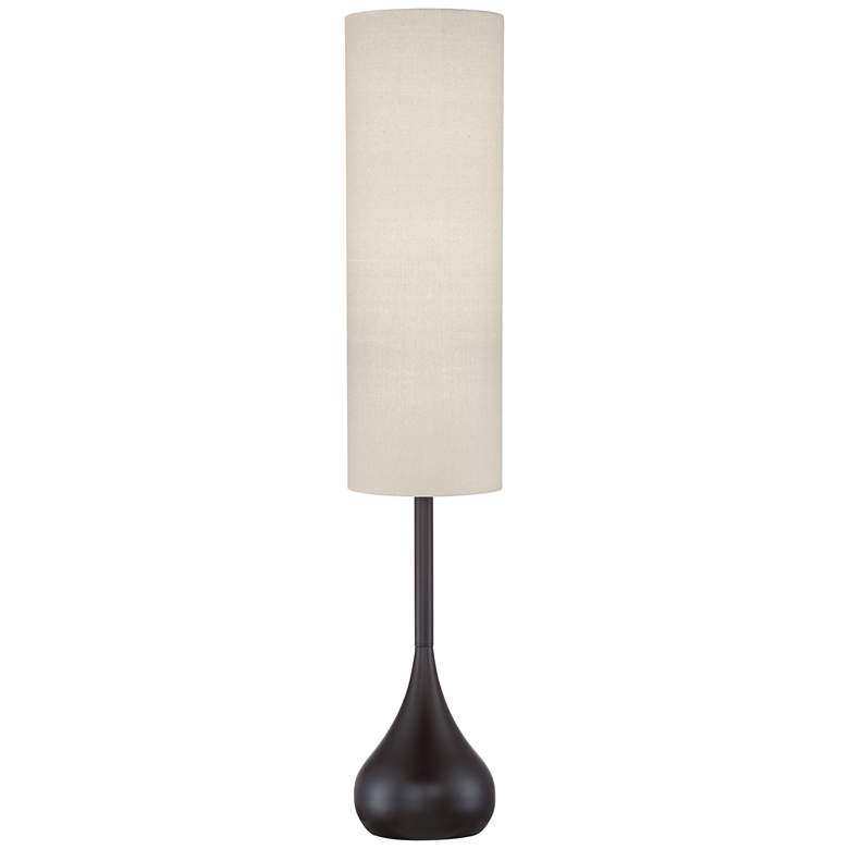 Image 2 Possini Euro Moderne 62 inch Bronze Droplet Floor Lamp with Smart Socket