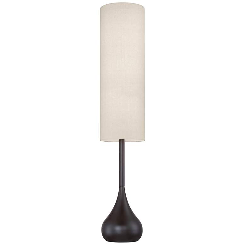 Possini Euro Moderne Bronze Droplet 62 inch High Floor Lamp more views