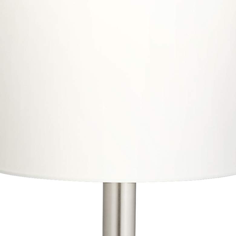 Image 4 Possini Euro Moderne Droplet 62 inch High Brushed Nickel Floor Lamp more views