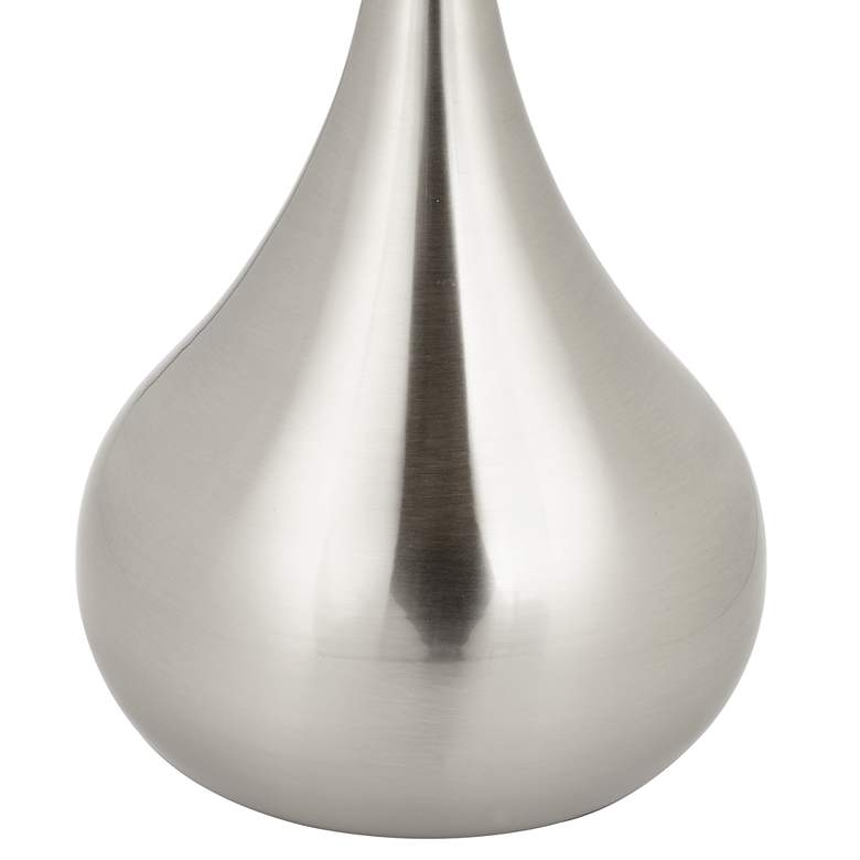 Image 5 Possini Euro Moderne Droplet 62" High Brushed Nickel Floor Lamp more views