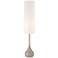 Possini Euro Moderne Droplet 62" High Natural Gray Floor Lamp