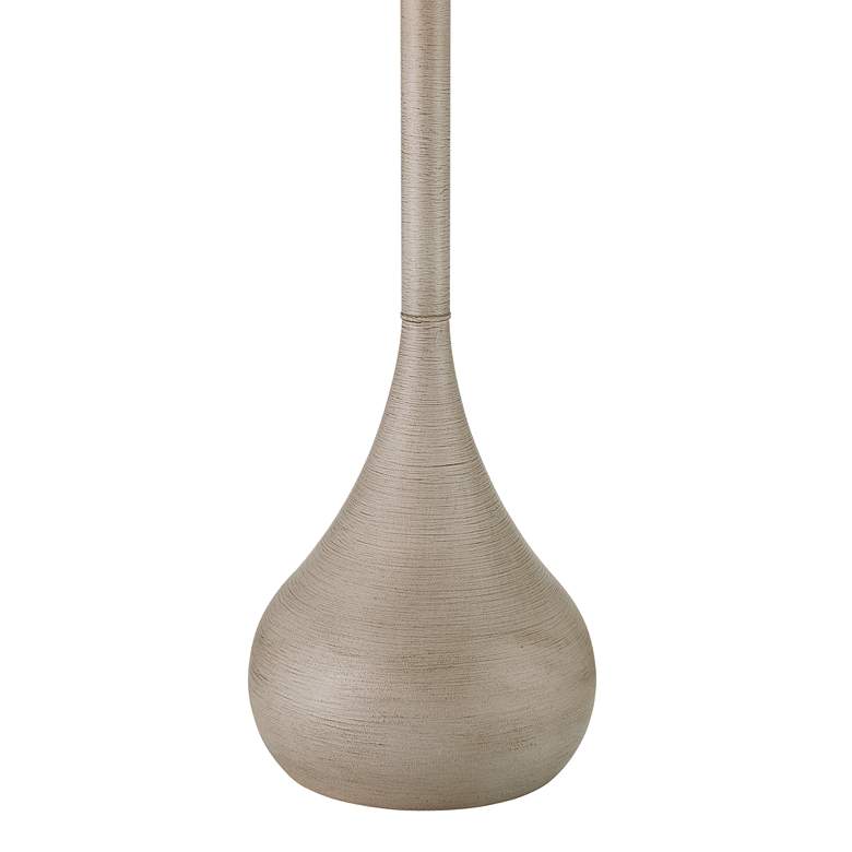 Image 4 Possini Euro Moderne Droplet 62" High Natural Gray Floor Lamp more views