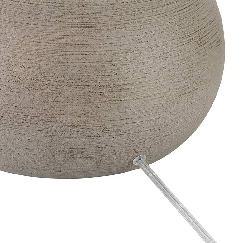 Image 5 Possini Euro Moderne Droplet 62" High Natural Gray Floor Lamp more views
