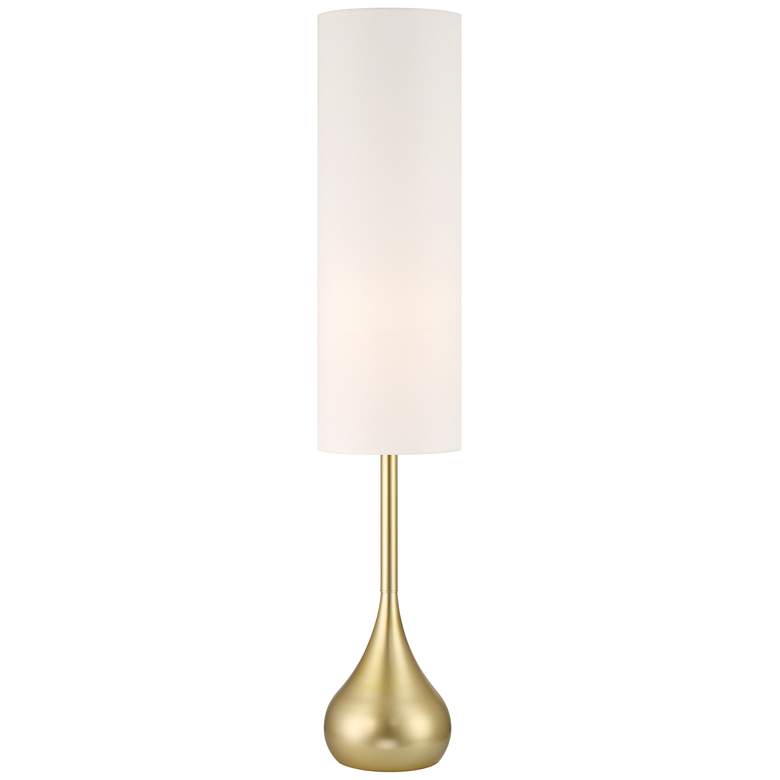 Image 3 Possini Euro Moderne Droplet 62" High Soft Gold Floor Lamp