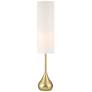 3_Possini Euro Moderne Droplet 62" High Soft Gold Floor Lamp