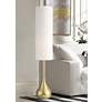 2_Possini Euro Moderne Droplet 62" High Soft Gold Floor Lamp