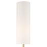 4_Possini Euro Moderne Droplet 62" High Soft Gold Floor Lamp more views