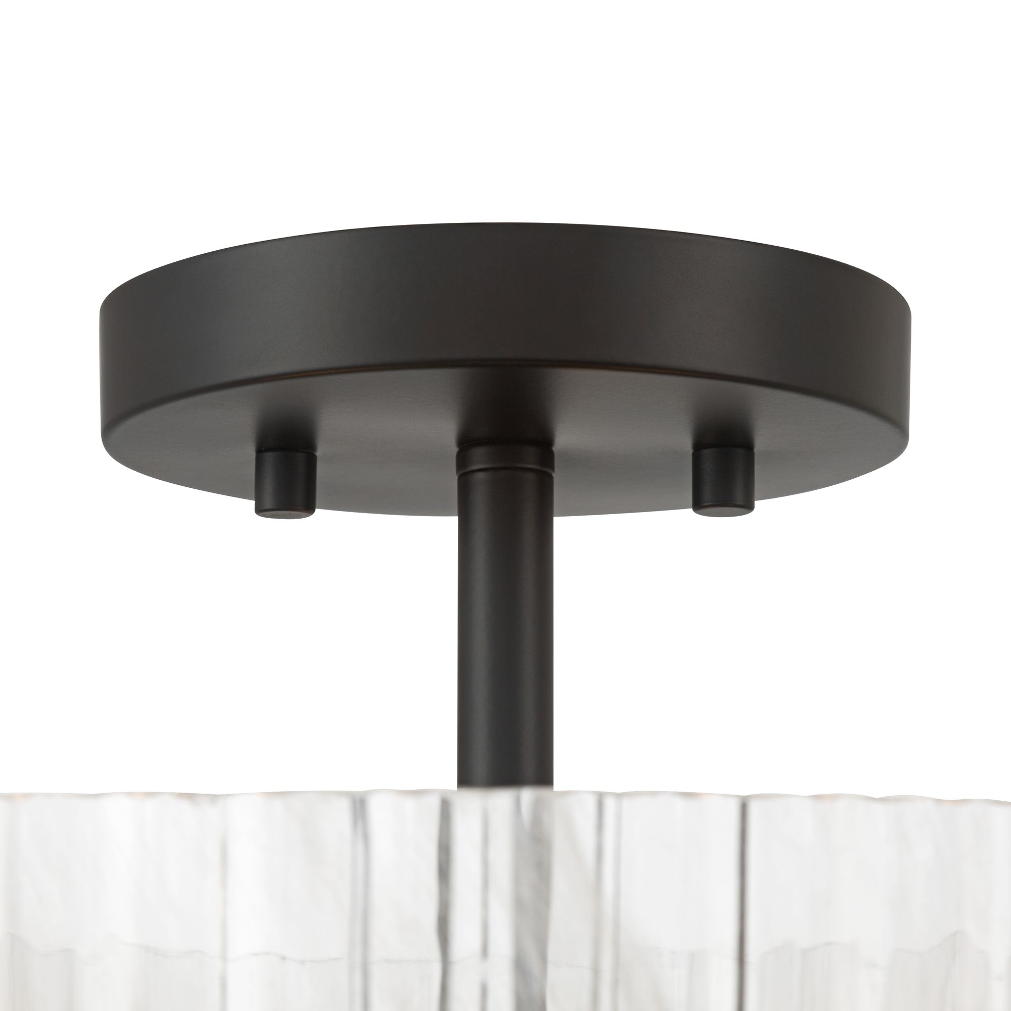 Image 5 Possini Euro Molini 15 1/2"W Matte Black Bowl 3-Light Ceiling Light more views