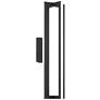 6_Possini Euro Monier 23 1/2" High Black LED Wall Sconce more views