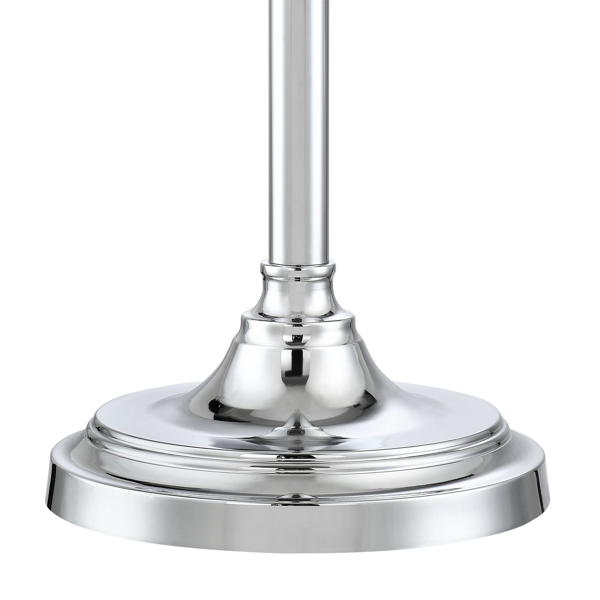 Image 5 Possini Euro Monty 61" Polished Steel Crystal Floor Lamps Set of 2 more views