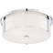 Possini Euro Morrow 17 3/4" Wide Chrome Ceiling Light