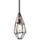 Possini Euro Mozzafiato 7" Wide Oiled Bronze Mini-Pendant