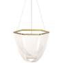 4_Possini Euro Muir 20 1/2" Wide Sanded Gold LED Pendant Light