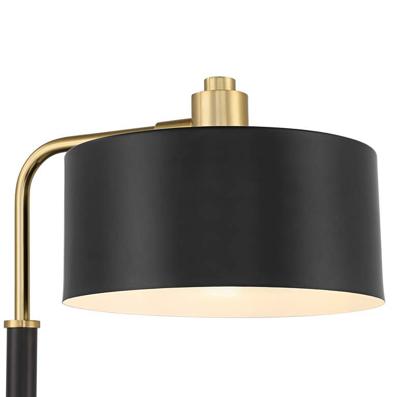 Image 7 Possini Euro Myles 24" Modern Marble Base Dual USB Desk Lamp more views