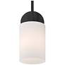 4_Possini Euro Nanni 12" High Matte Black Wall Sconce more views