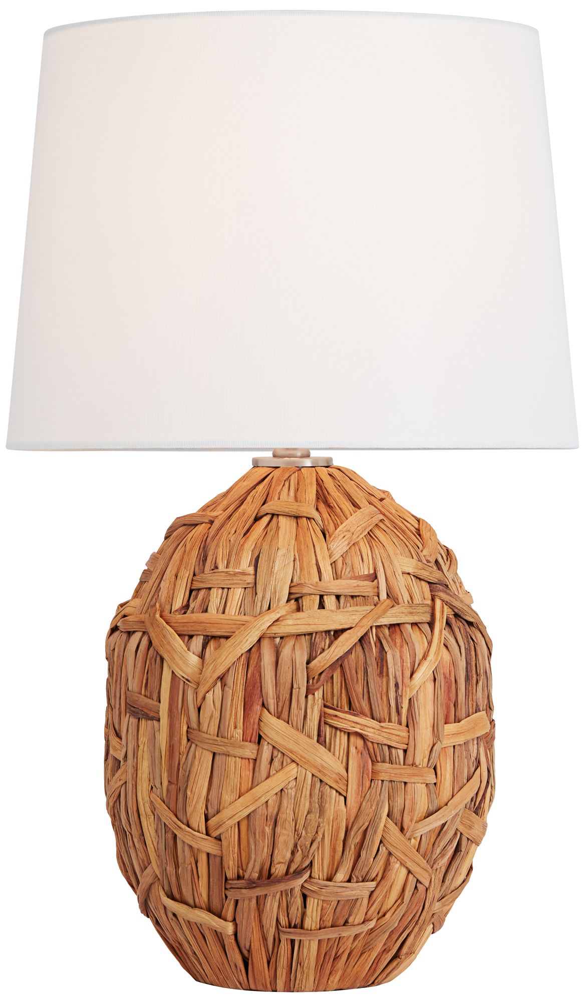 Image 3 Possini Euro Nantucket 26" Natural Seagrass Modern Coastal Table Lamp