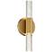 Possini Euro Natalya Bubble Acrylic 13" High Soft Gold LED Wall Sconce