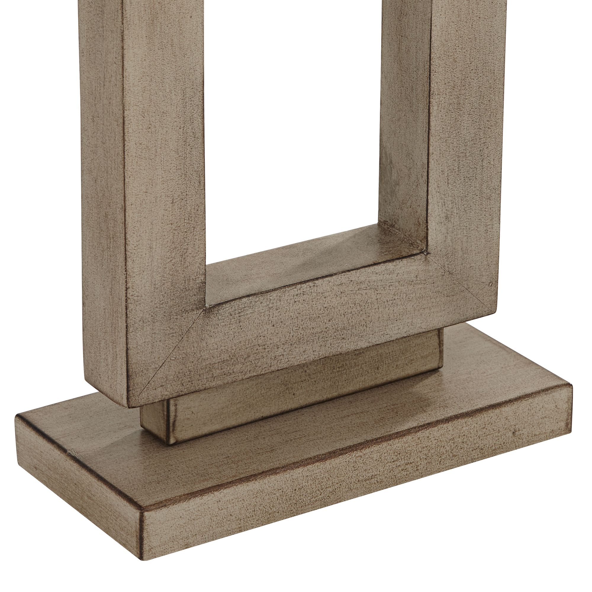Image 6 Possini Euro Nigel Open Window 30" Sand Finish Modern Table Lamp more views