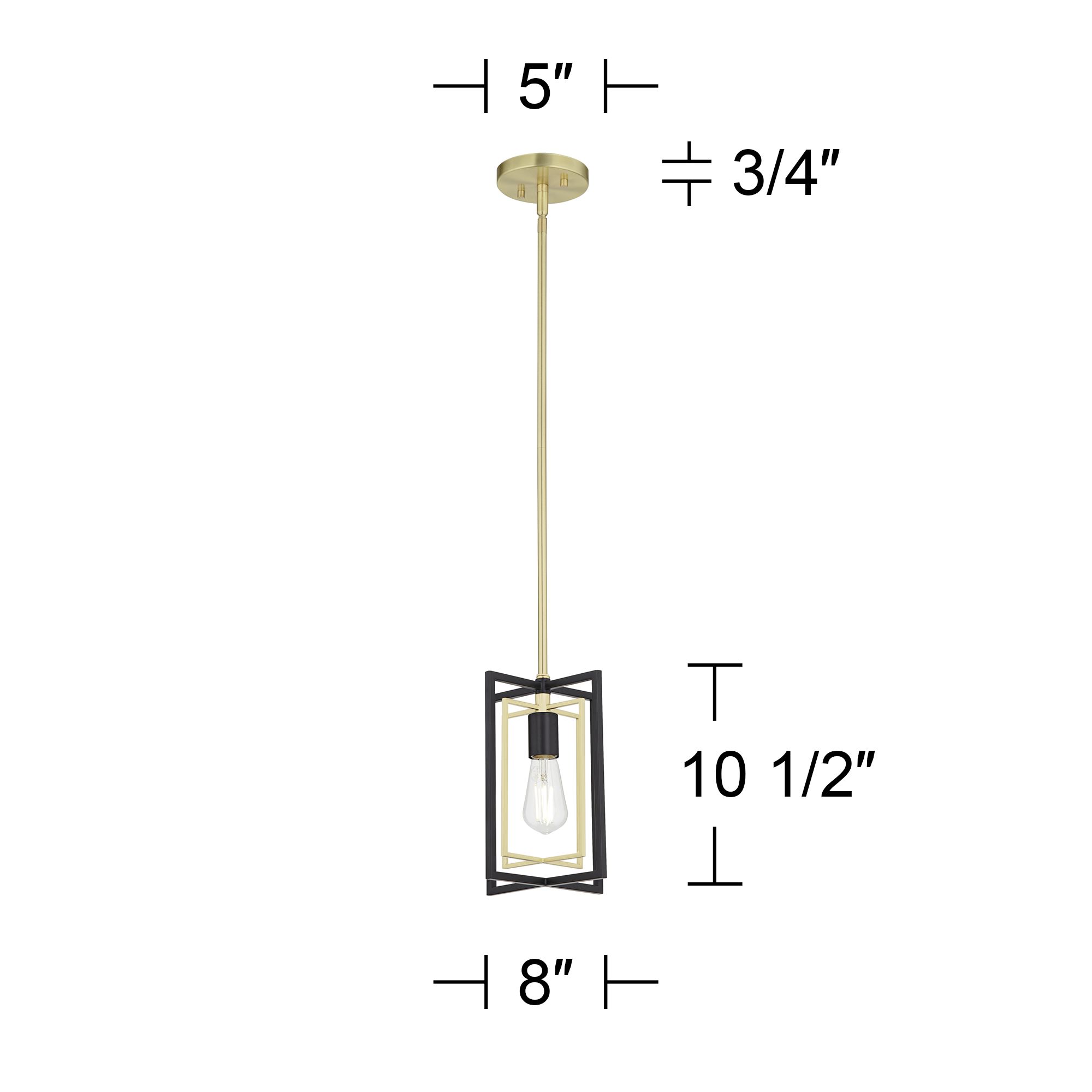 Watch A Video About the Possini Euro Nima Black Gold Mini Foyer Pendant