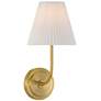 2_Possini Euro Nina 14" High Gold Plate Wall Sconce