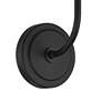 4_Possini Euro Nina 14" High Matte Black Wall Sconce more views