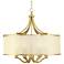 Possini Euro Nor 25" Wide Warm Antique Gold Pendant Light