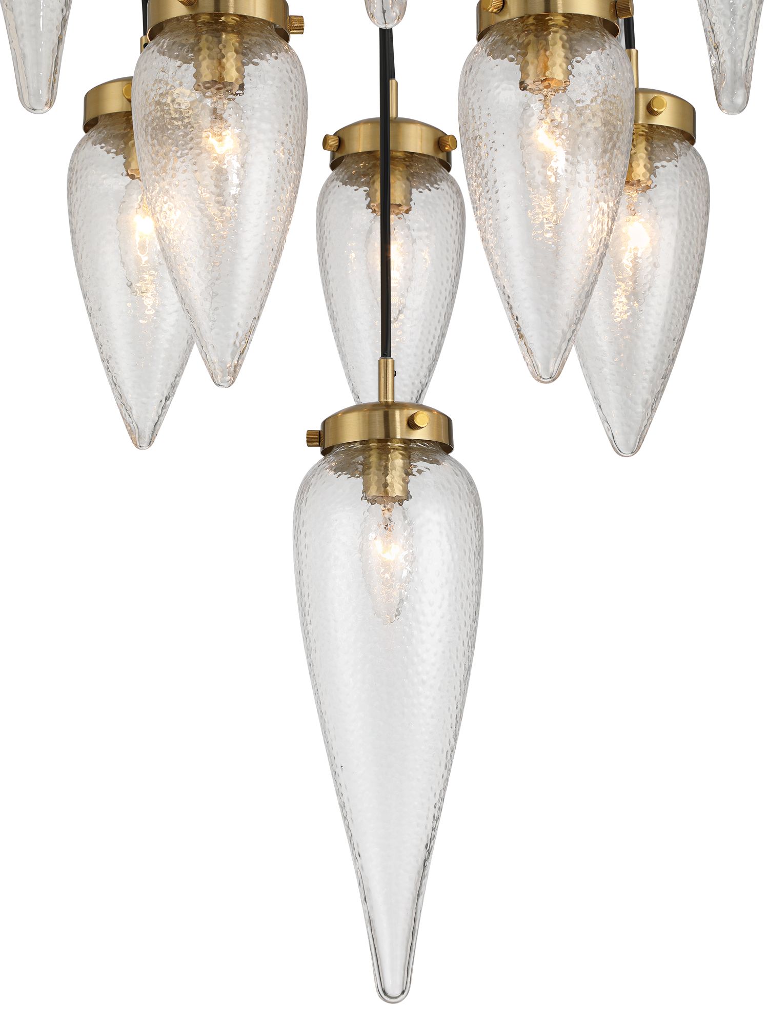 Image 5 Possini Euro Odense 19 3/4" Wide Soft Gold 11-Light Chandelier more views