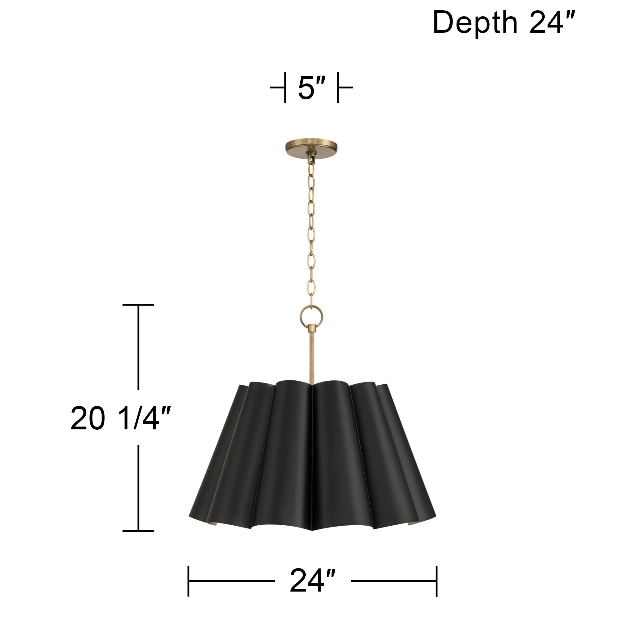 Watch A Video About the Possini Euro Olmos Black and Gold 4 Light Metal Pendant Light