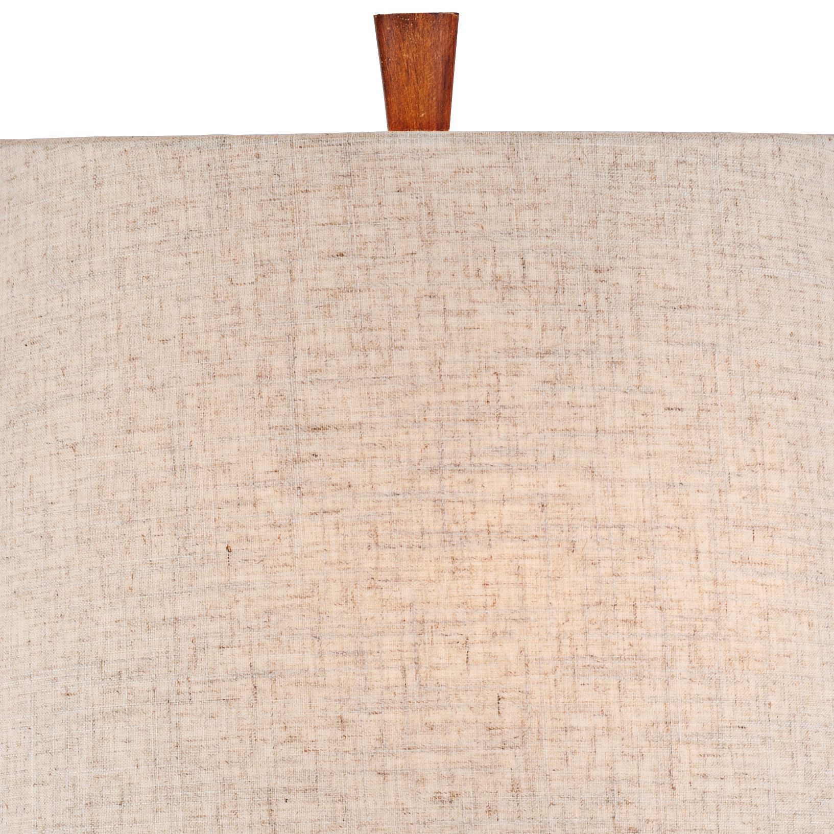 Image 3 Possini Euro Omar 28 3/4" Faux Wood Modern Hourglass Lamps Set of 2 more views