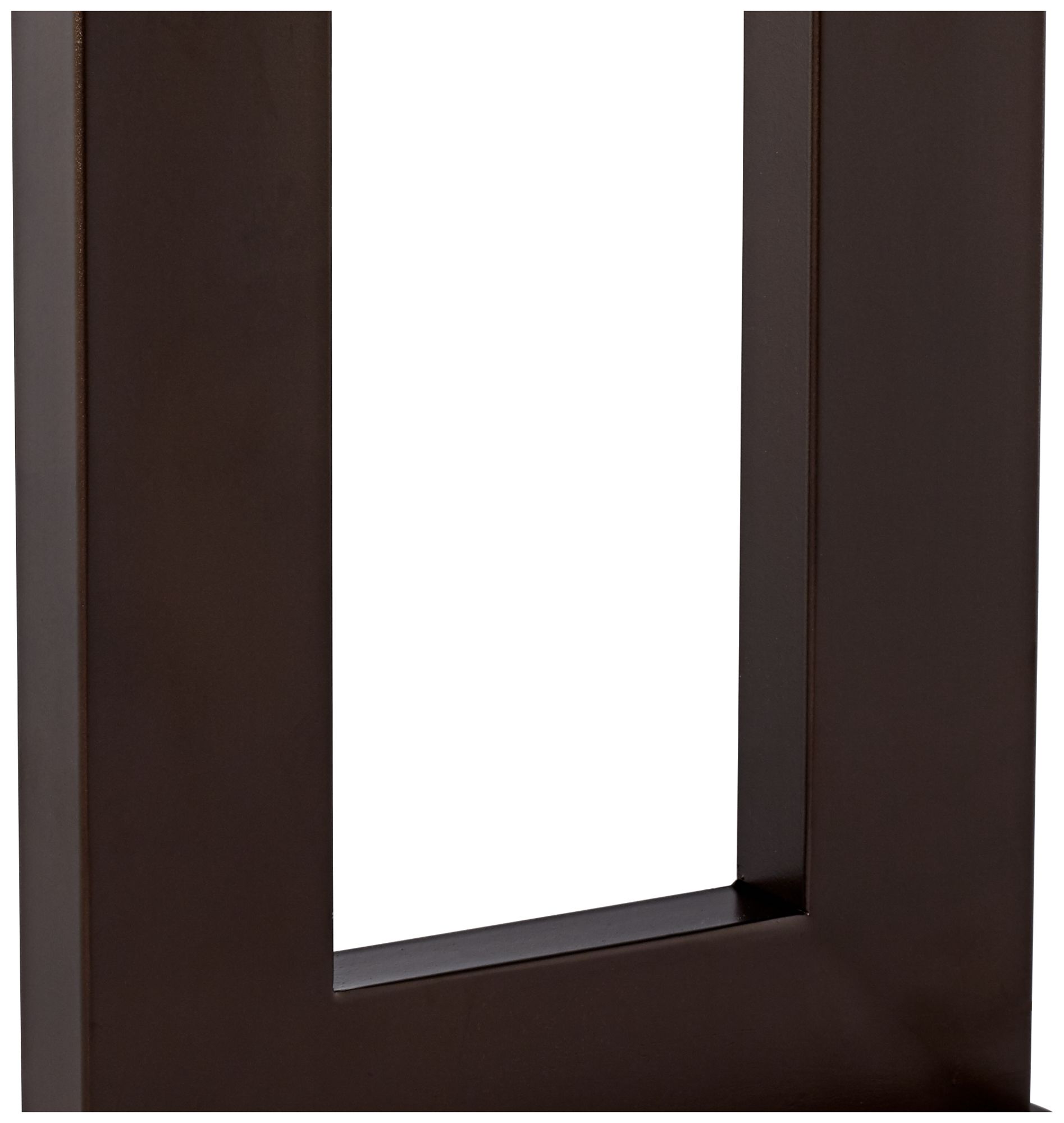 Image 4 Possini Euro Open Window 30 1/4" High Rectangular Bronze Table Lamp more views