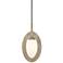 Possini Euro Orbit 11"W Wood Mini Pendant