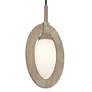 3_Possini Euro Orbit 11"W Wood Mini Pendant more views