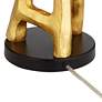 Possini Euro Organic 29" High Gold Sculpture Table Lamps Set of 2
