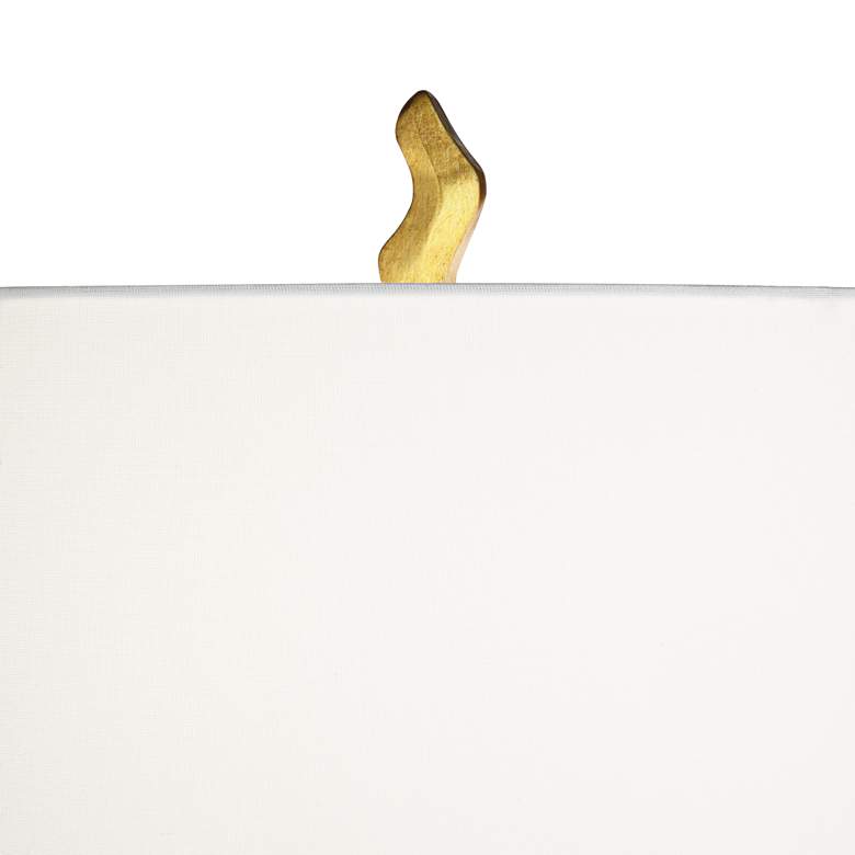 Image 4 Possini Euro Organic Sculpture 29" High Modern Gold Table Lamp more views