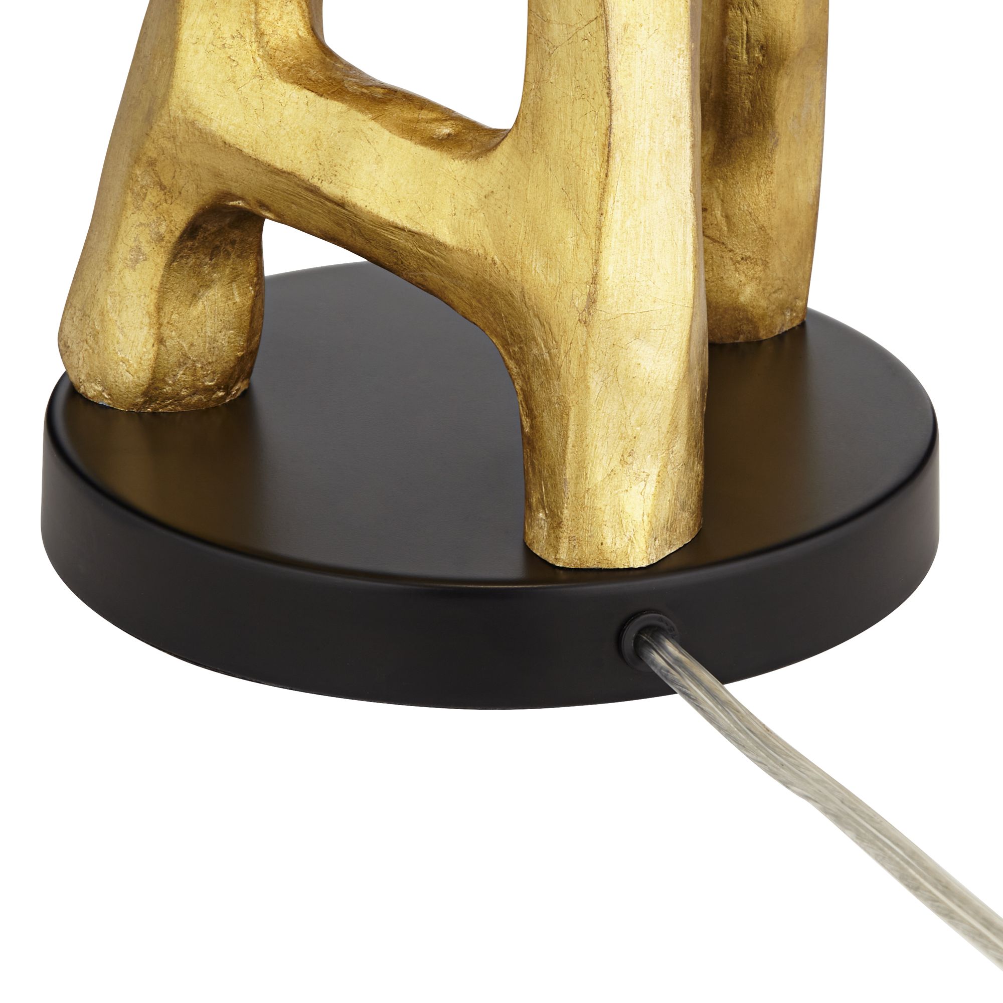 Watch A Video About the Possini Euro Design Organic Sculpture Modern Gold Table Lamp